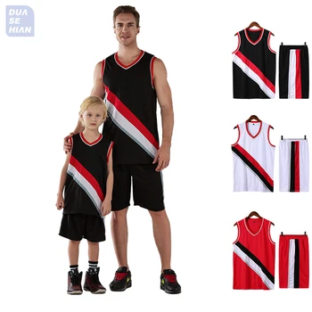 дышащий и быстросохнущий трикотаж, индивидуальный комплект баскетбольной майки, мужская детская баскетбольная форма, женская спортивная одежда