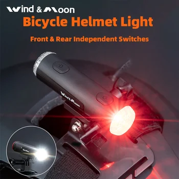 Фонарь для велосипедного шлема, передний и задний фонарь, 2 в 1, USB Перезаряжаемый светодиодный водонепроницаемый MTB, задний фонарь, костюм для держателя Gopro