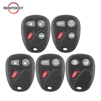 REMTEKEY Smart Remote Control Key Shell Case Без Чипа 3/4 Кнопки для Buick Hummer H3 GMC Для Chevrolet Colorado Isuzu
