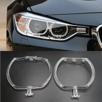Для BMW 3 серии F30 F35 светодиодные автомобильные Аксессуары DRL Трубка дневного света Фара Круг Кольцо Направляющая пластина 2013 2014 2015