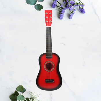 23-дюймовая детская гитара, музыкальная Народная акустическая гитара для малышей, обучающая электрогитара для мальчиков и
