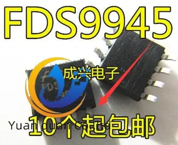 30шт оригинальный новый FDS9945 FDS9945N 9945 SOP8 LCD MOS FET