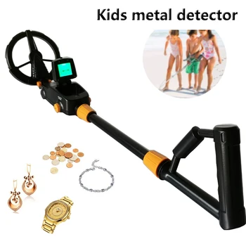 Металлоискатель Hobby detector de metales для детей с Большим ЖК-дисплеем с подсветкой сзади MD-1008A ручной Металлоискатель Gold Finder
