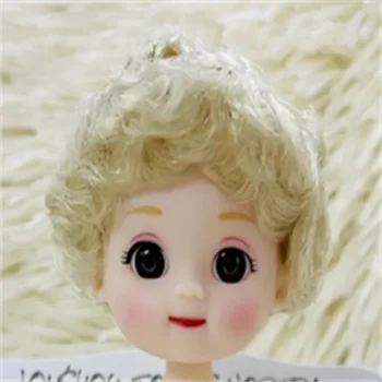 Кукольная головка подходит для 13-сантиметровых или 16-сантиметровых кукол Bjd с 3D-имитацией глаз Детские аксессуары для игрушек 