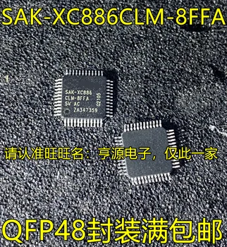 2шт оригинальный новый SAK-XC886CLM-8FFA QFP48 8-битный микроконтроллер MUC microcontroller IC