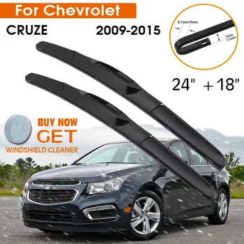 Автомобильный стеклоочиститель для Chevrolet CRUZE 2009-2015 С резиновой силиконовой заправкой для лобового стекла, Стеклоочиститель переднего стекла 24 