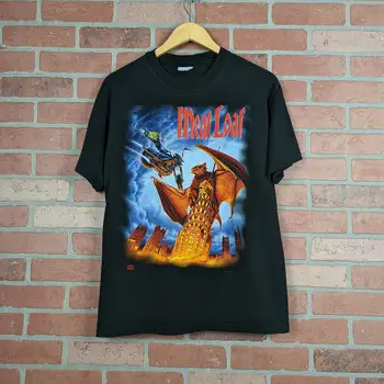 Винтажная футболка с двойным мясным рулетом 90-х годов ORIGINAL Band большого размера