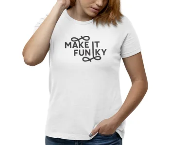 kiMaran Typography Quote, футболка Simple Art Make It Fun, унисекс, футболка с коротким рукавом, длинные рукава