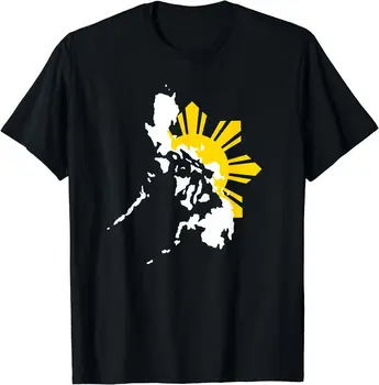НОВАЯ ЛИМИТИРОВАННАЯ футболка с картой Филиппин Карта Филиппин Лучшая подарочная футболка S-3XL