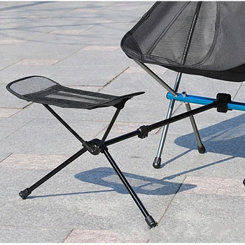 Высококачественный легкий складной стул из алюминиевого сплава для рыбалки, отдыха на природе, пикника, пляжного стула, подставки для ног
