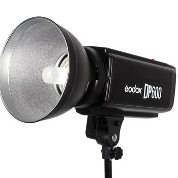 GODOX DP600 600WS 110 В/220 В для фотосъемки со стробоскопической вспышкой, студийная световая головка GN80 с беспроводным портом управления, лампа-вспышка для фотосъемки