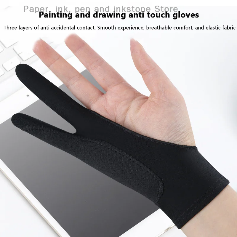 Для универсальных перчаток-карандашей художественной живописи для рисования эскизов двумя пальцами, Перчатка для планшета