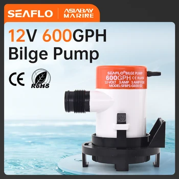 Погружной насос Seaflo Электрический Водяной насос 600GPH Фильтр для воды Мини 12 В Трюмный насос для откачки воды Лодка Корабль Морской насос