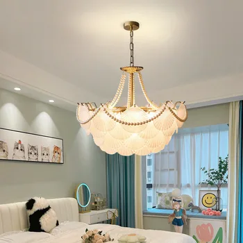 Современная хрустальная люстра спальня светодиодные светильники гостиная хрустальная лампа кухонная лампа столовая подвесные светильники освещение для домашнего декора