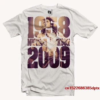 Эксклюзивная мужская футболка - дизайн Майкла Джексона 1958 - 2009 (SB299) мужская футболка-тройник