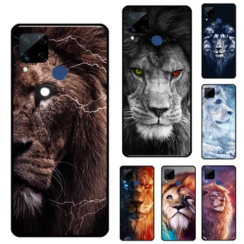 Чехол Lion Art для Realme 8 Pro 8i 9i C21 GT Neo 2 GT Master Case Для OnePlus 9 10 Pro 8T Nord2 9R Cover