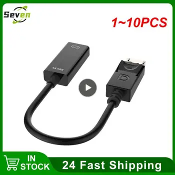 1-10 Шт. к HDMI-совместимому кабелю 4K 30Hz DisplayPort к адаптеру Display Port Видео Аудио для ПК HDTV Проектор ноутбук
