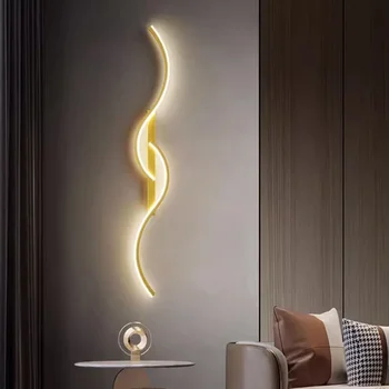 Светодиодный настенный светильник Современный светильник для украшения дома для гостиной, спальни, прикроватной тумбочки, светильников для освещения интерьера отеля