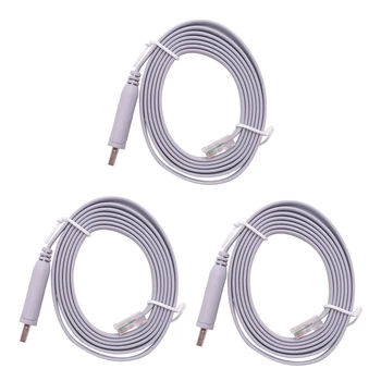 3X USB-RJ45 для консольного кабеля USB FTDI 744664241835