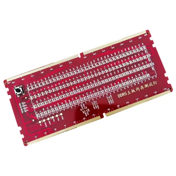 Тестер слотов памяти DDR5 Широкая совместимость Тестер памяти DDR5 для ремонта памяти компьютера Прочный простой в использовании