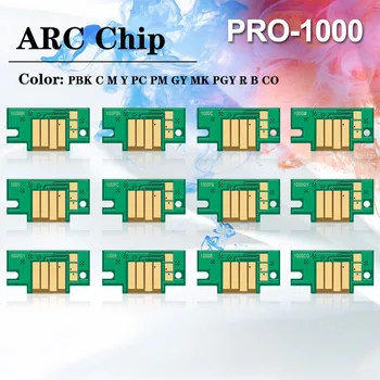 Микросхема Чернильного Картриджа PFI-1000 ARC CHIP Для Canon imagePROGRAF PRO-1000 PRO 1000 Чипов PFI1000 Новой Версии
