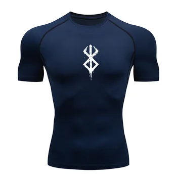 Быстросохнущая баскетбольная футболка, облегающая одежда для фитнеса с короткими рукавами, для тренировок по бегу, Высокая эластичность, впитывающая влагу