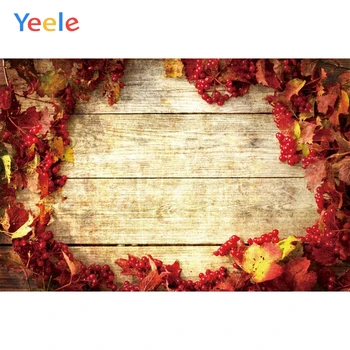 Виниловая осенняя деревянная доска Yeele, листья, природные пейзажи, детские фоны для фотографий, фоны для фотосъемки на заказ для фотостудии