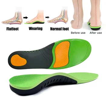 Силиконовые гелевые стельки премиум-класса для обуви, мужские и женские ортопедические супинаторы, спортивные стельки для лечения плоскостопия, подошвенного фасциита, подошвы обуви